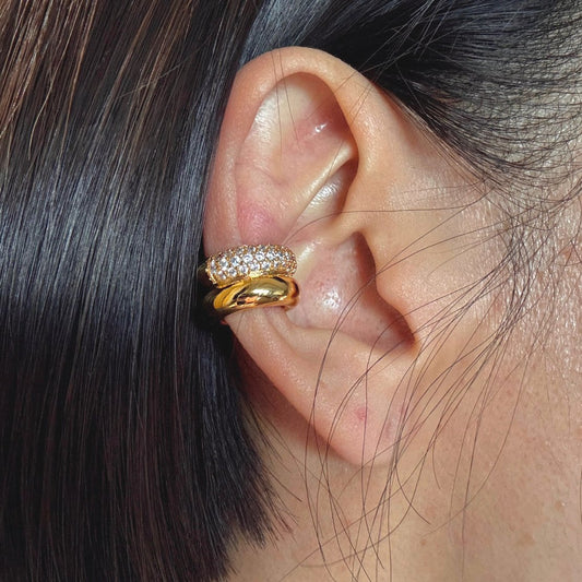 Prinsep earcuff in Gold