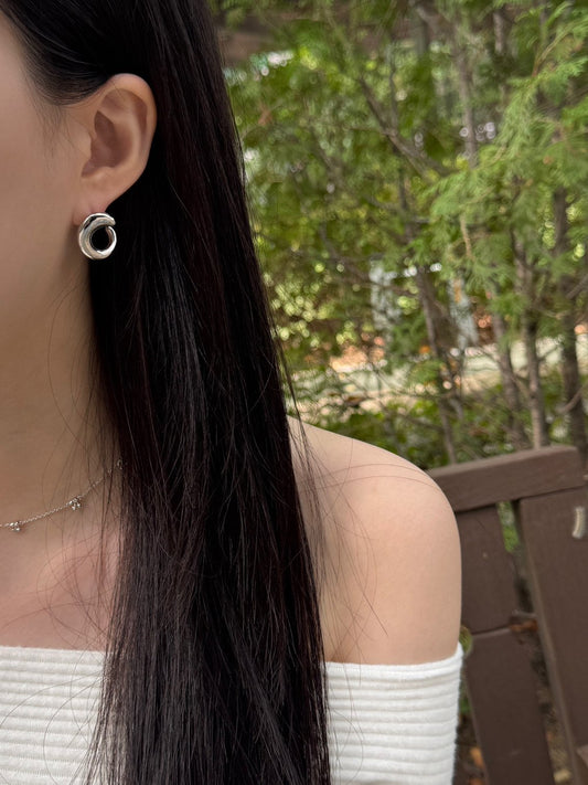 Cody Earrings Silver