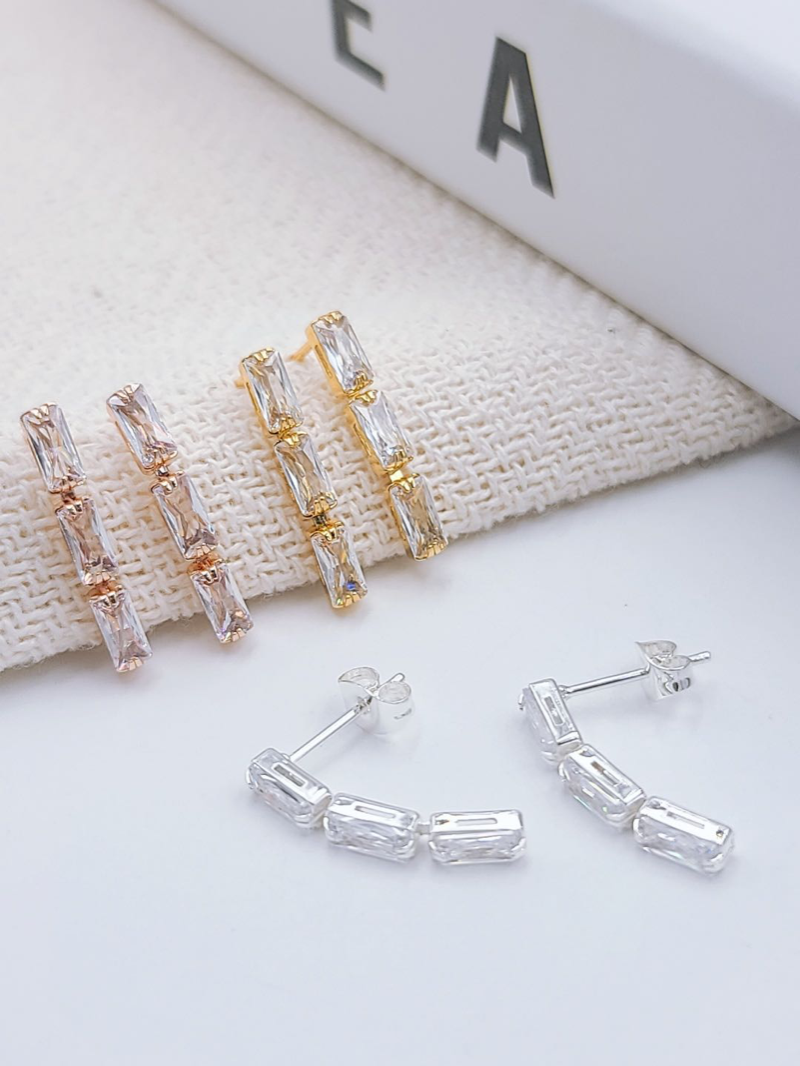 Fifi earrings in Silver