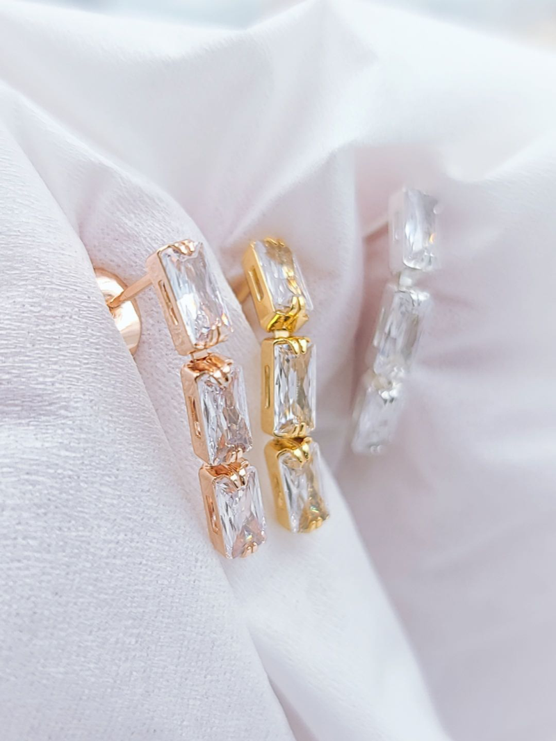 Fifi earrings in Silver