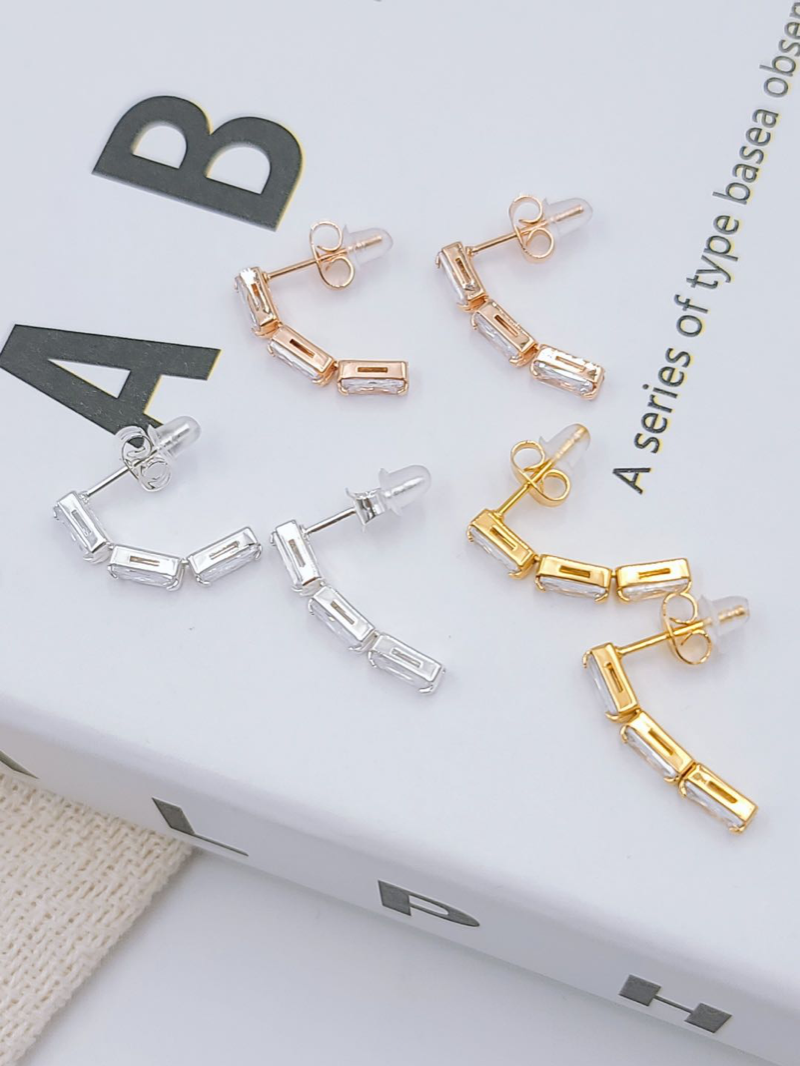 Fifi earrings in Silver