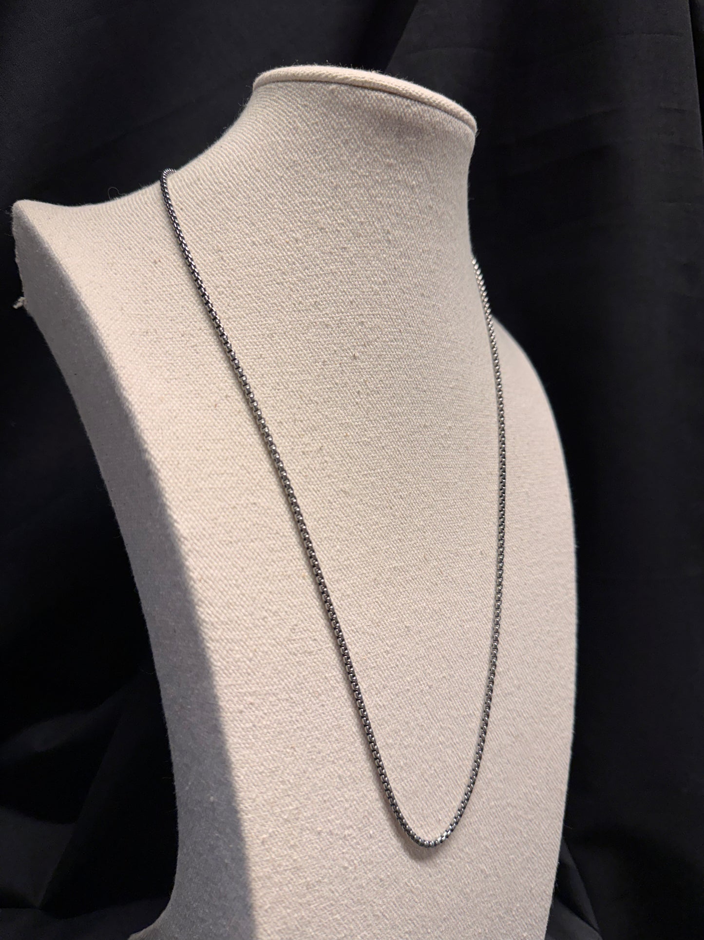 Venetian Chain Oxidised 2.5mm