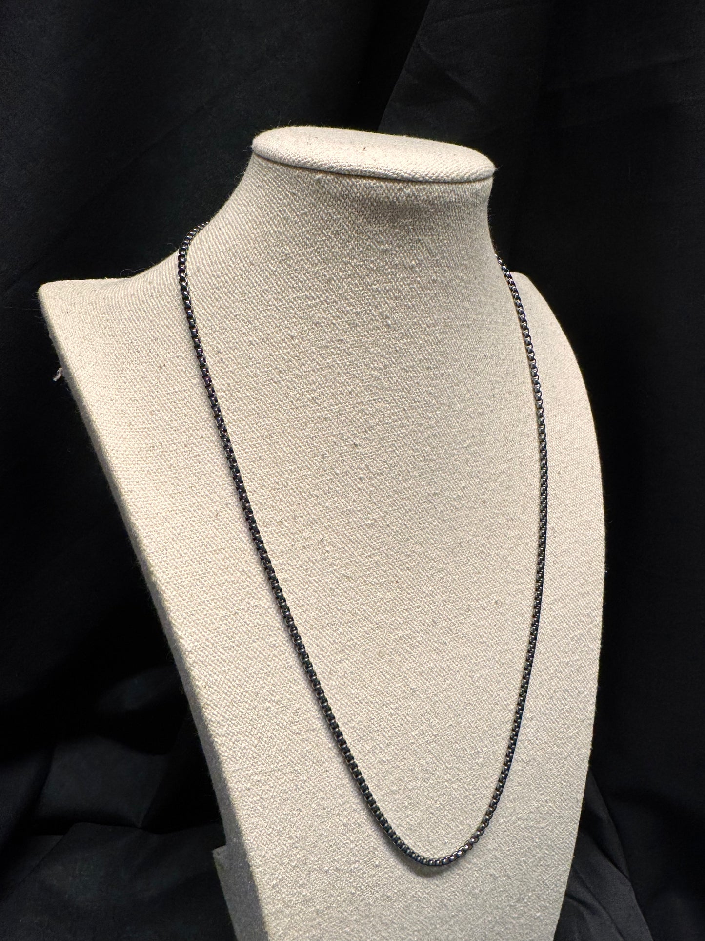 Venetian Chain Oxidised 3.0mm