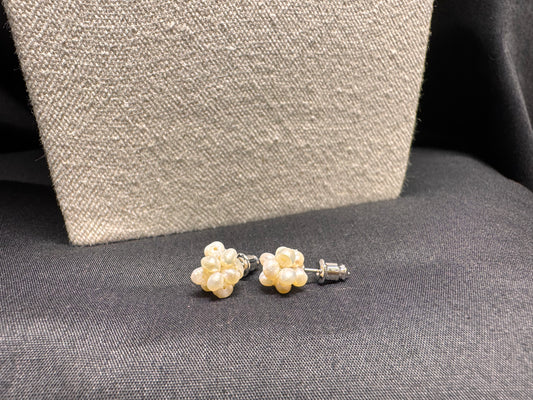 Eliza Pearl Rice Bead Earrings