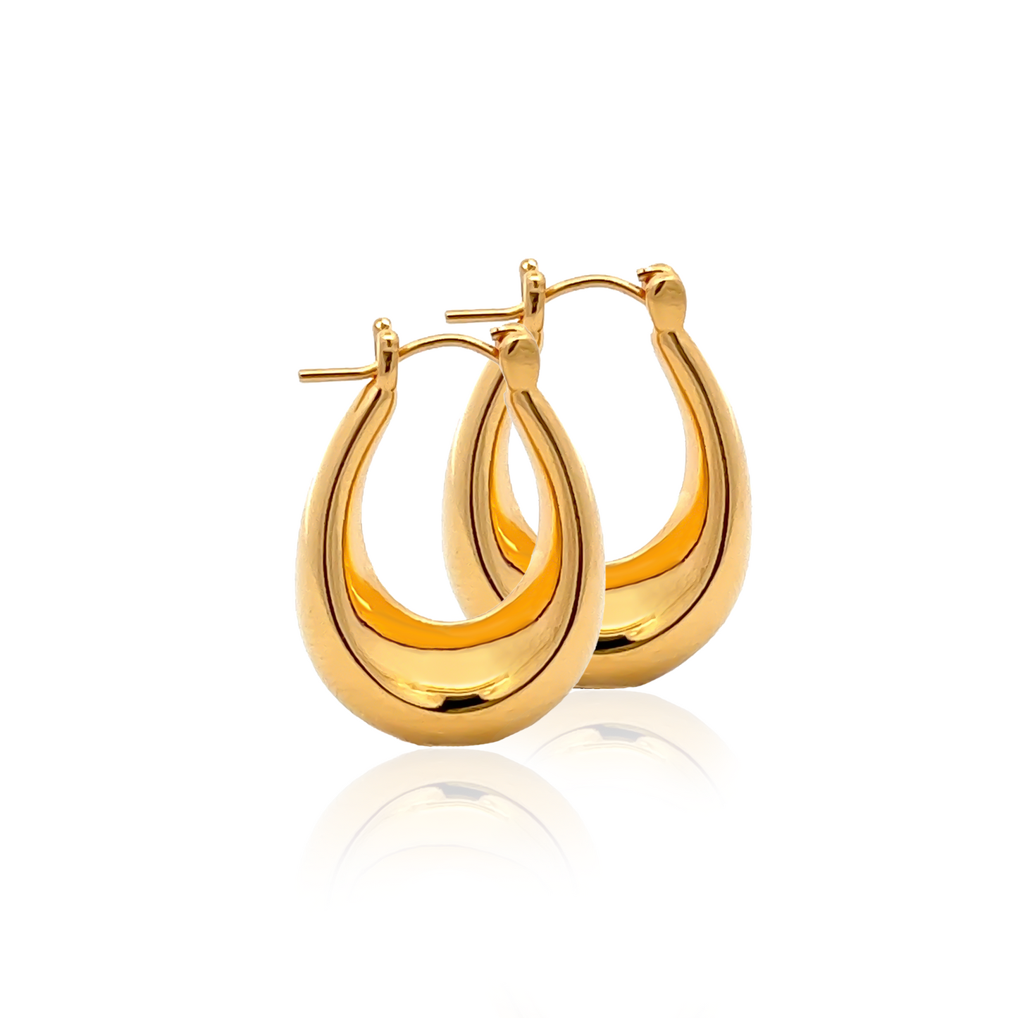 Regina Earrings in Gold