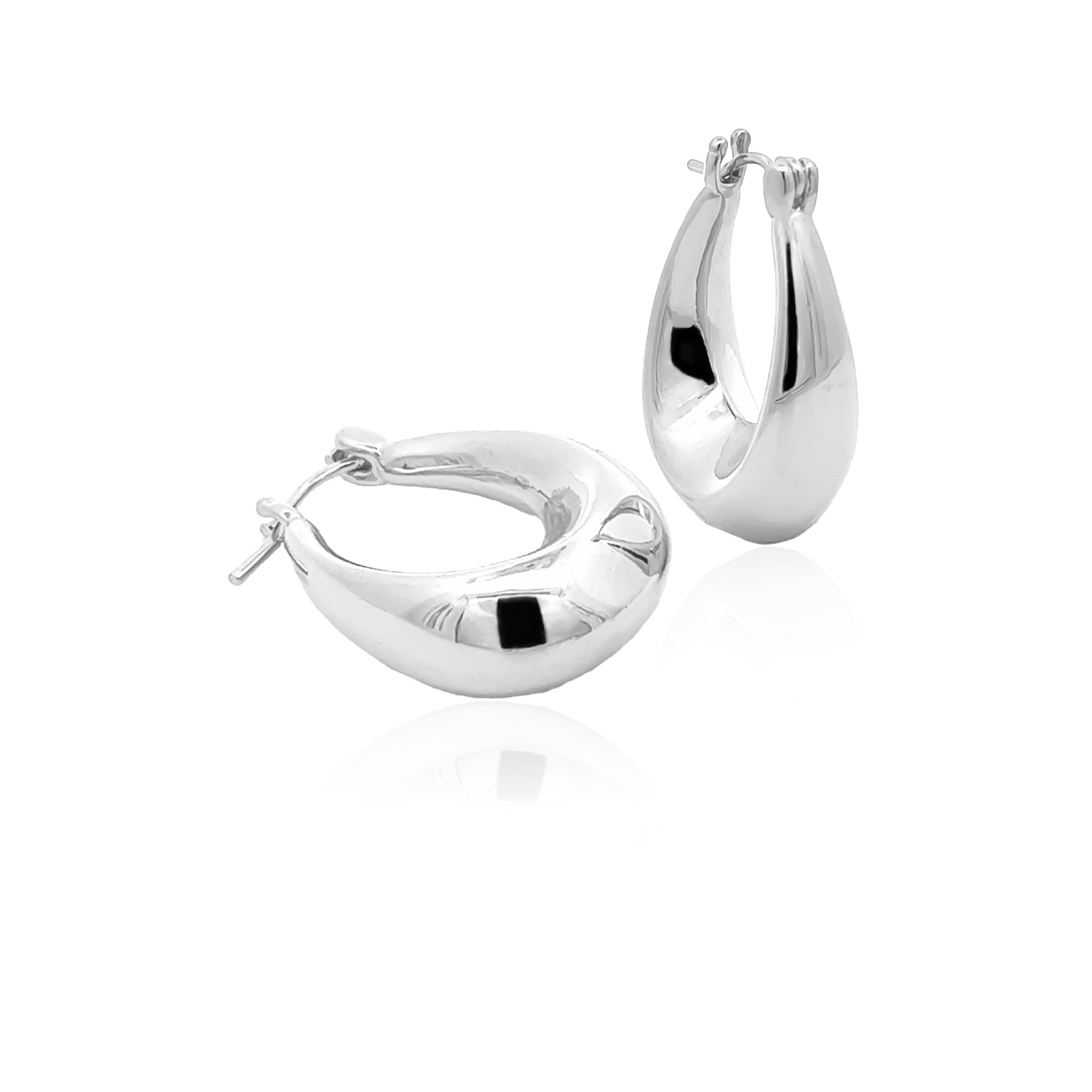 Regina Earrings in Silver