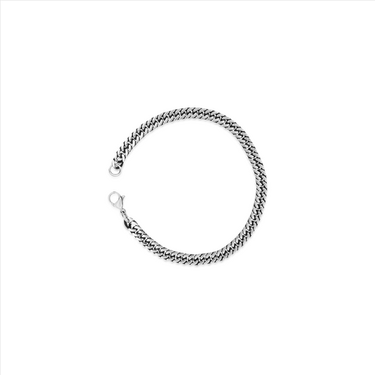 Flat Herring Thin Bracelet