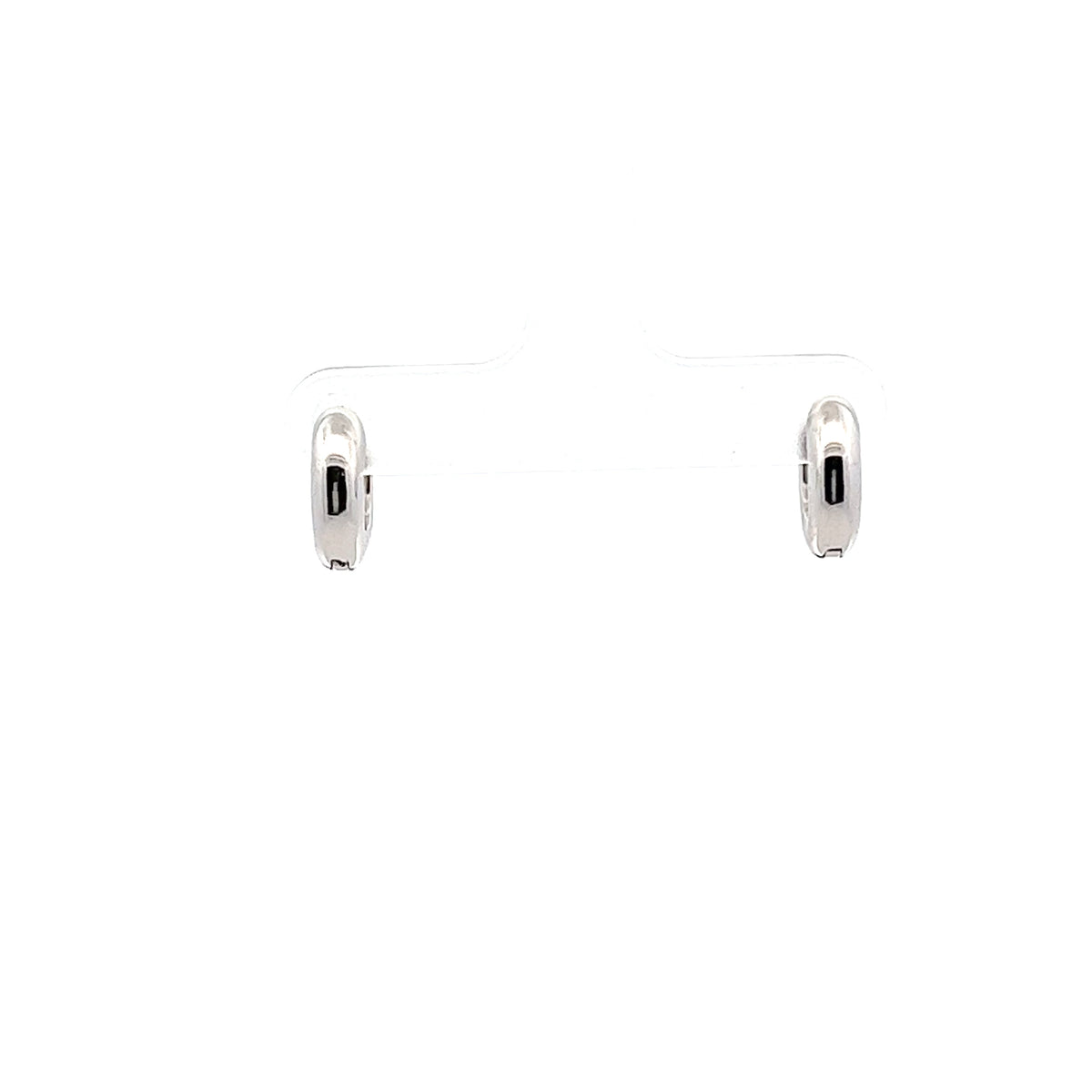 Grand Huggies Small Earrings In Sliver
