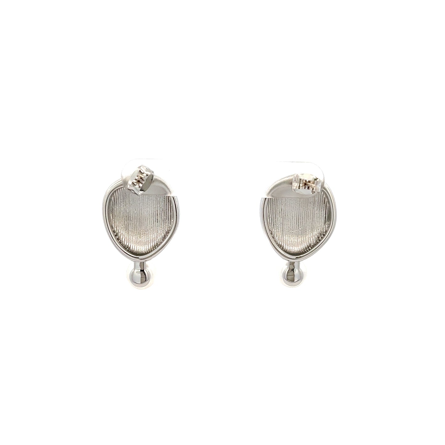 Dew Pearl Earrings In Sliver