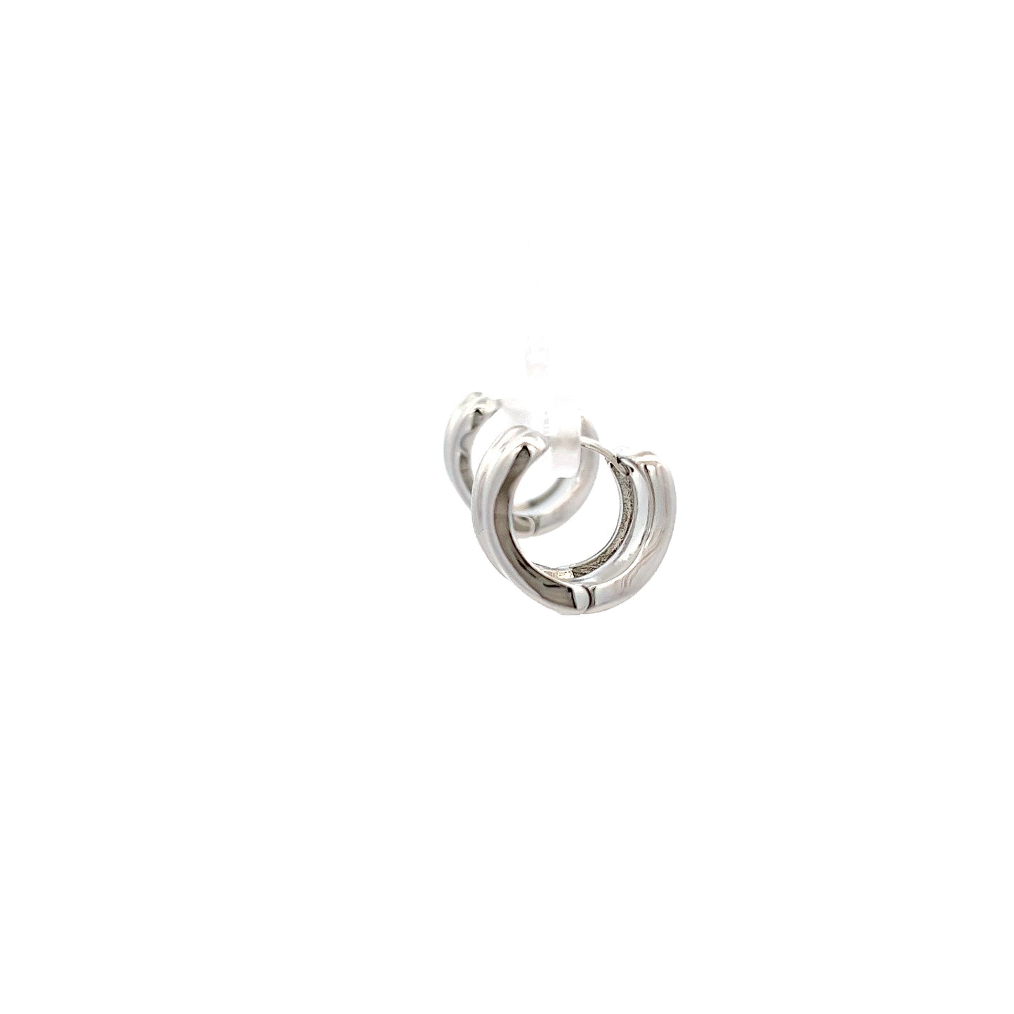 Throm dos Earrings In Sliver