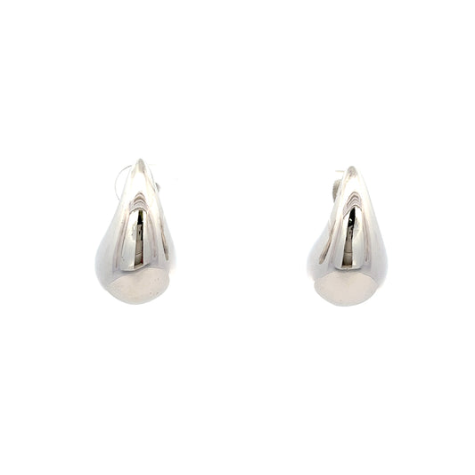 Woosh Earrings In Sliver