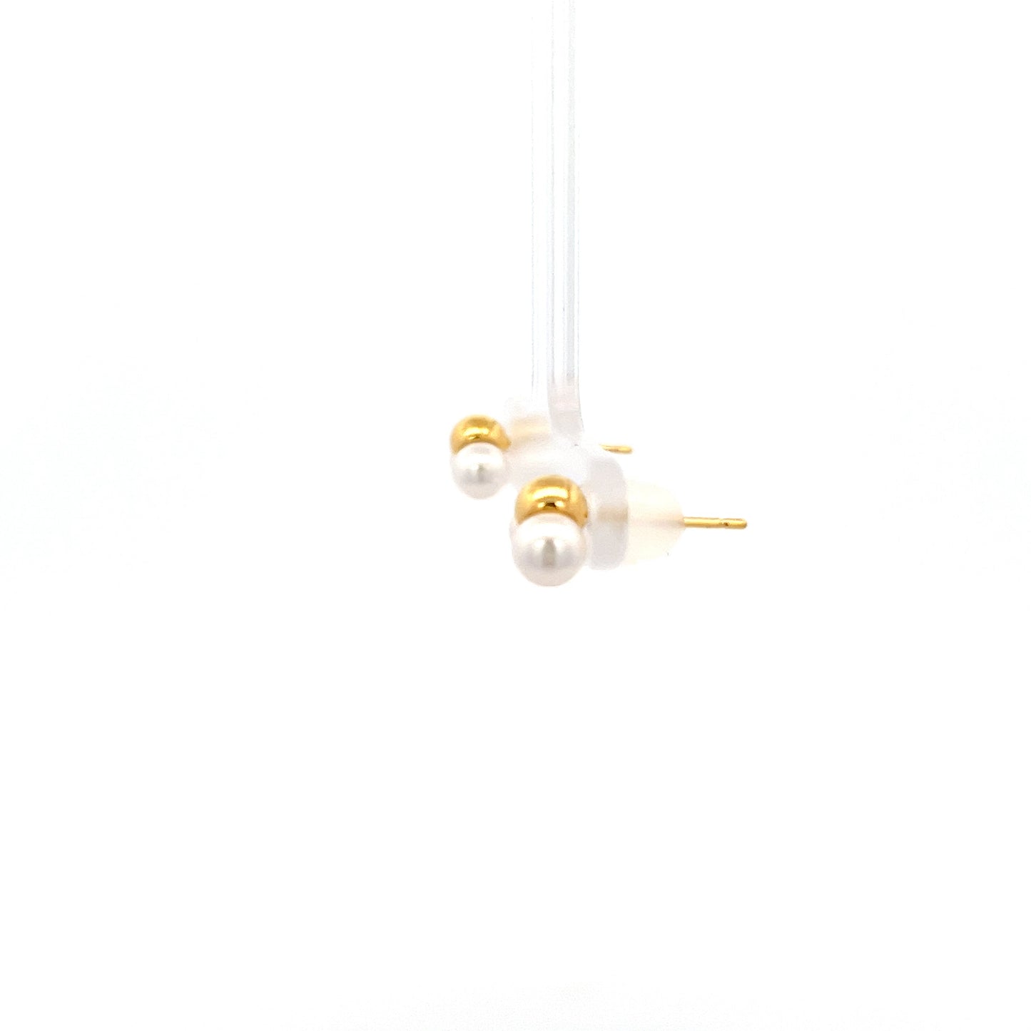 Pixy Pearl Earring In Gold