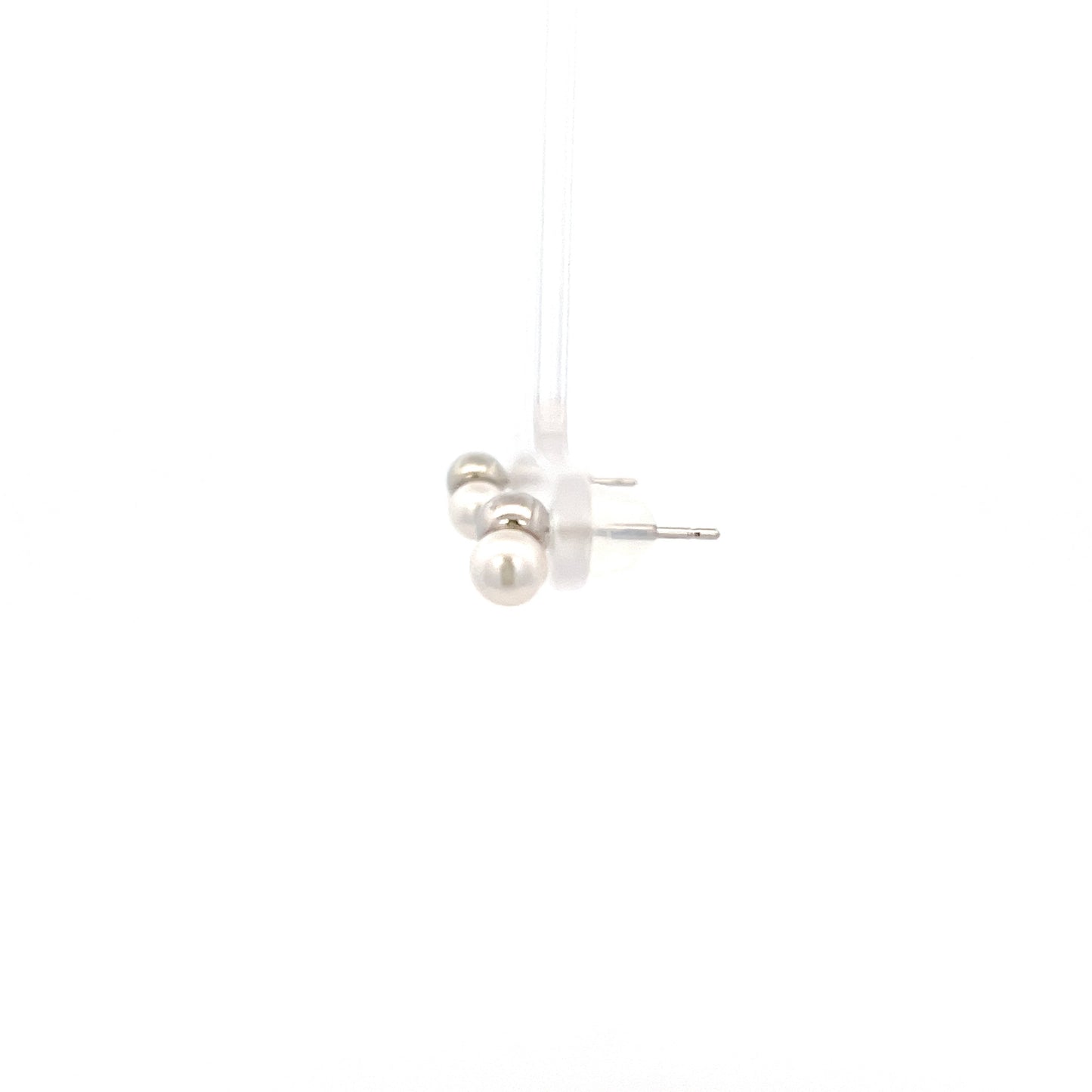 Pixy Pearl Earring In Sliver