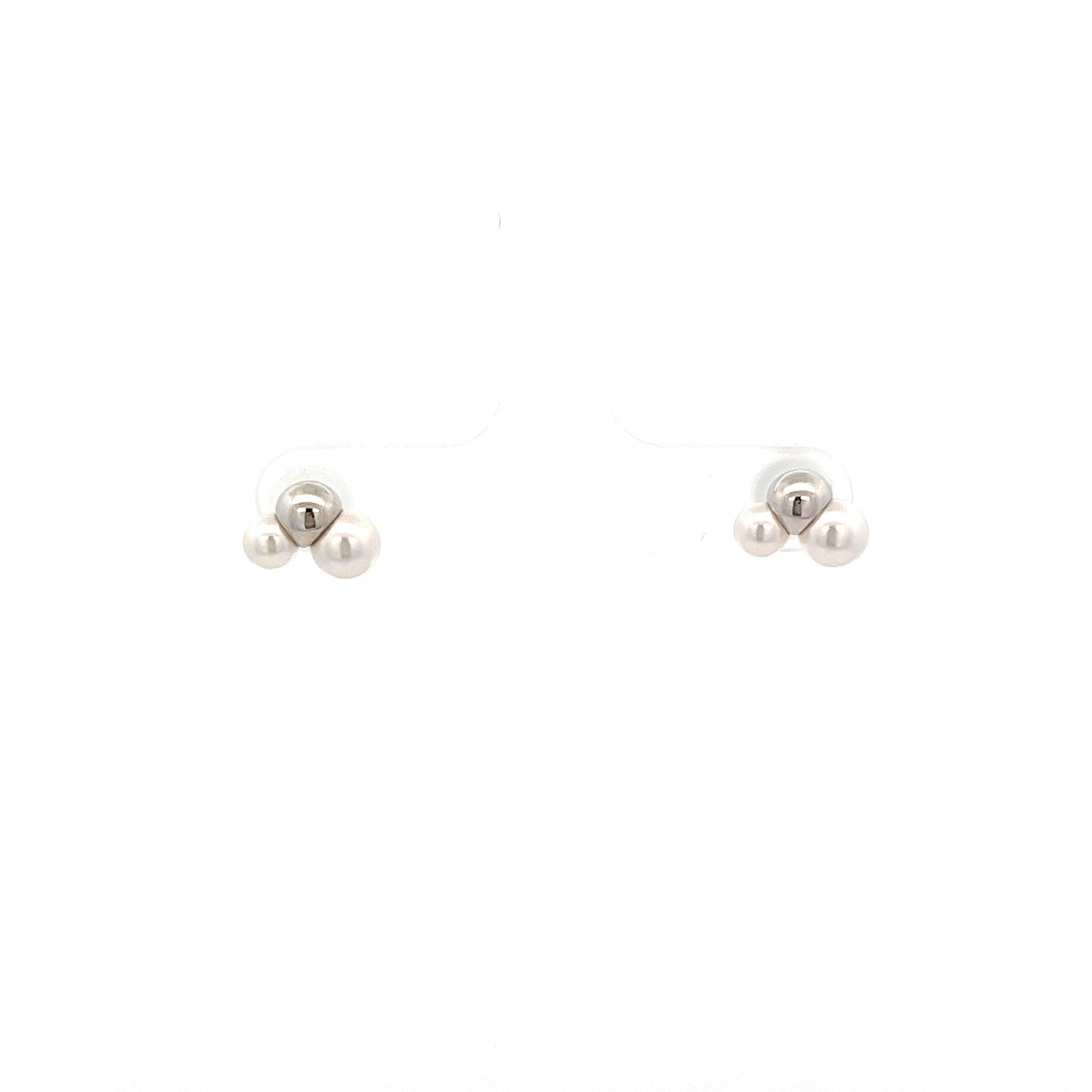Pixy Pearl Earring In Sliver