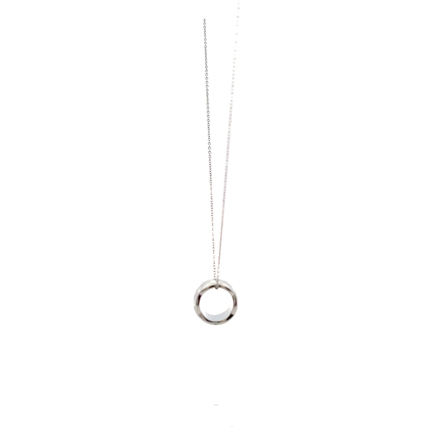 EM Necklace In Sliver