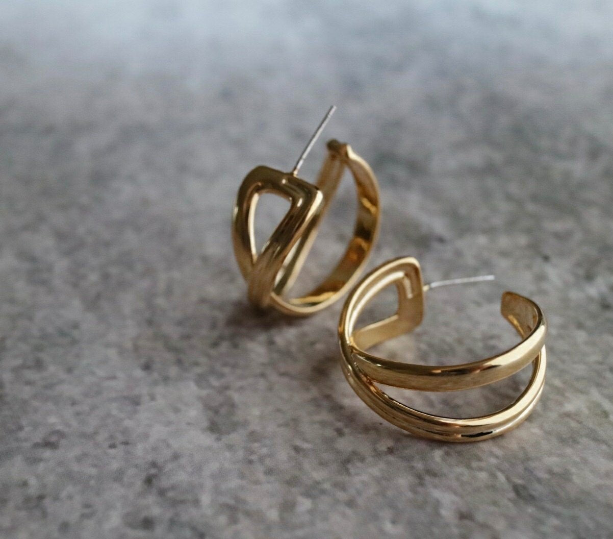 Lopez Earrings in Gold