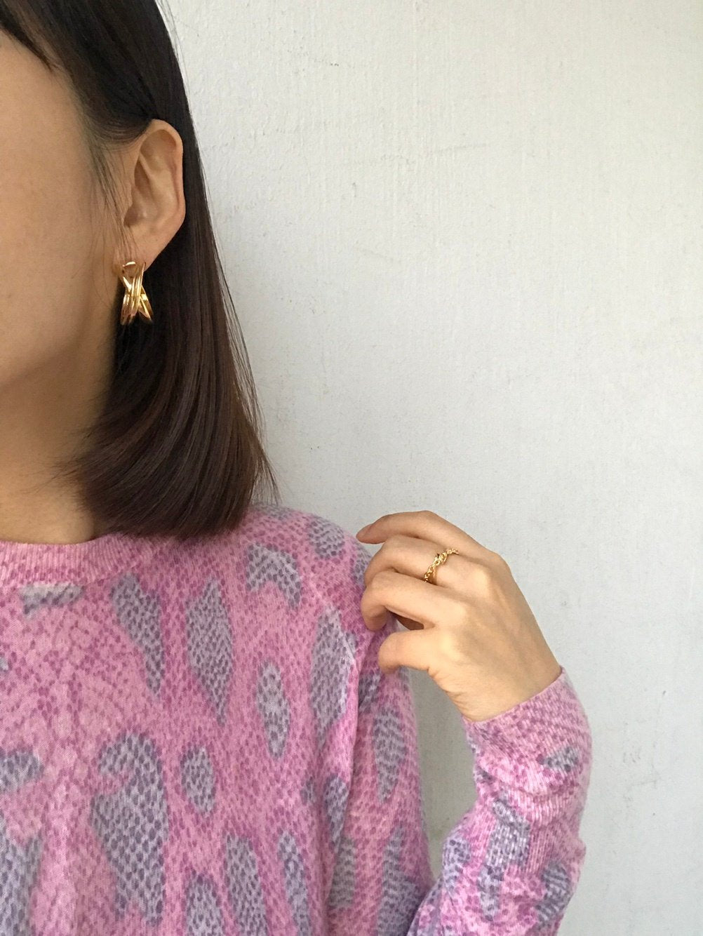 Lopez Earrings in Gold