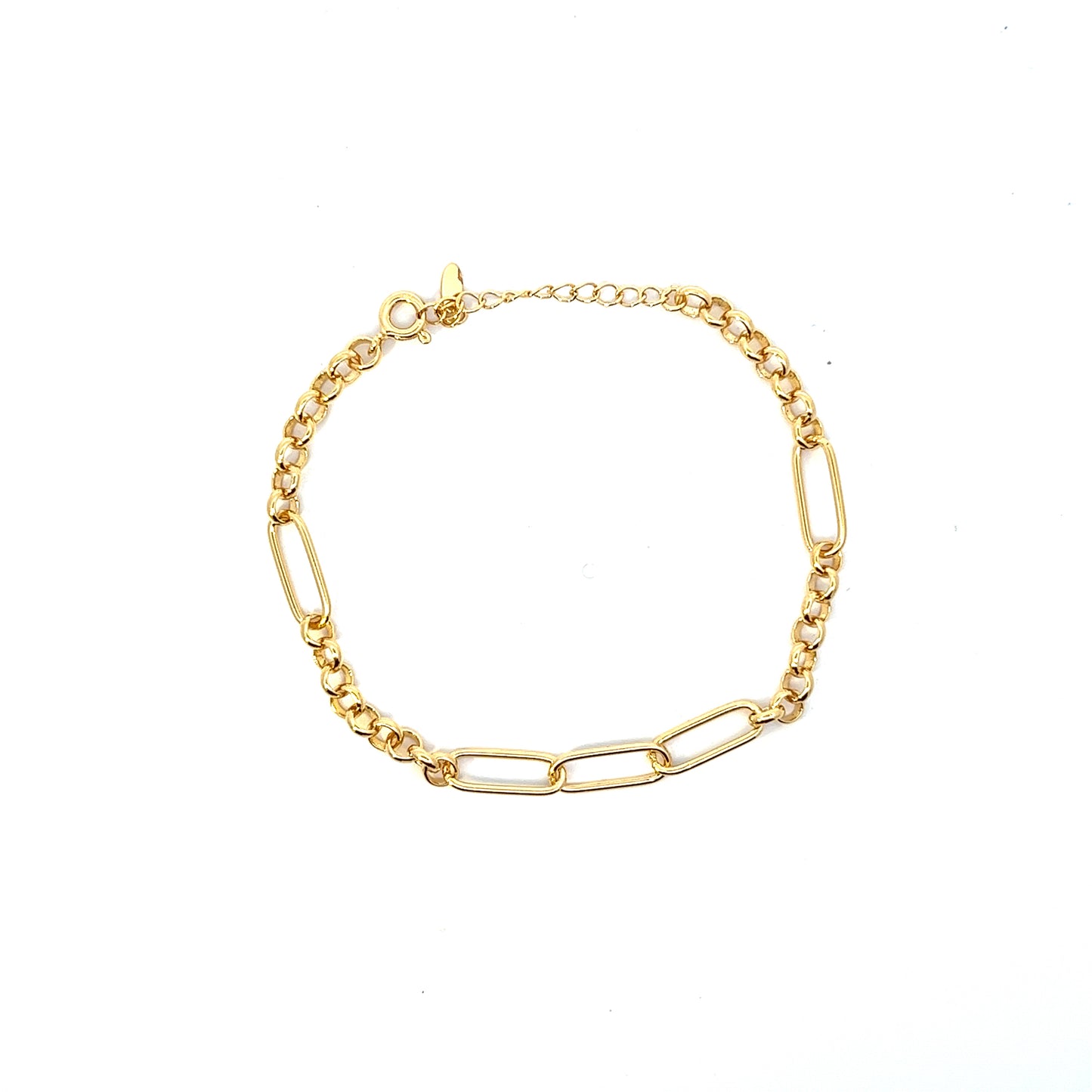 Clips x Belcher Bracelet In Gold