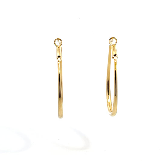 Dea Dos Loops Earrings In Gold