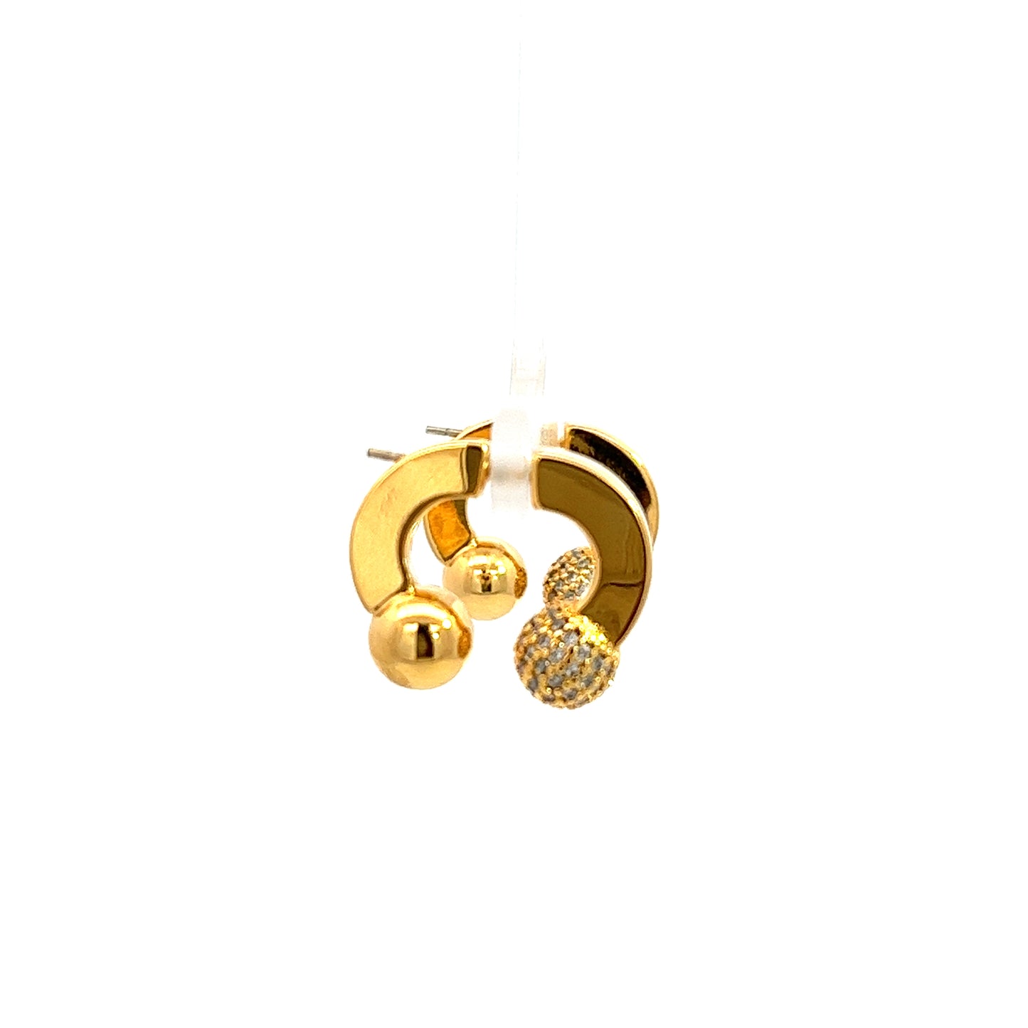 Glist Dos Earrings in Gold