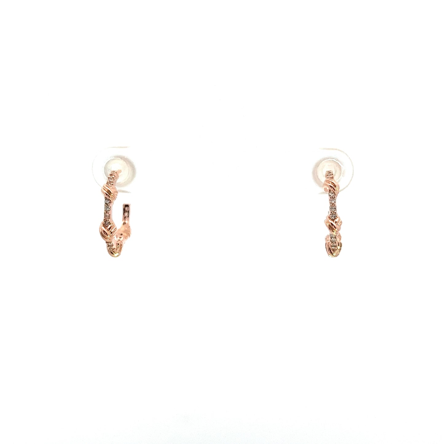 Garland Earrings In Rose Gold