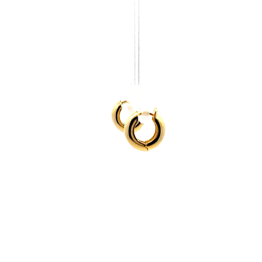 Grand Huggies Big Earrings In Gold