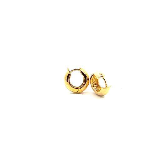 Grand Huggies Big Earrings In Gold
