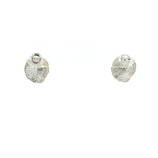 Nava Stud Earrings in Silver