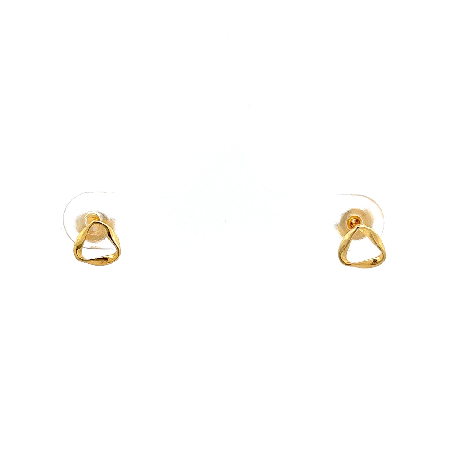 Tri Earrings in Gold
