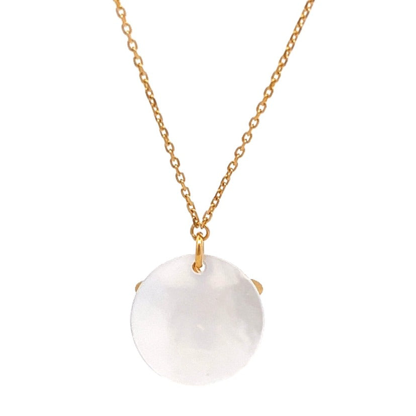 Bee X Pearl Necklace in Gold