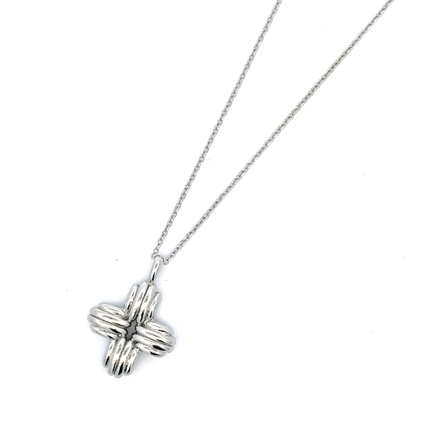 Petal Necklace in Silver