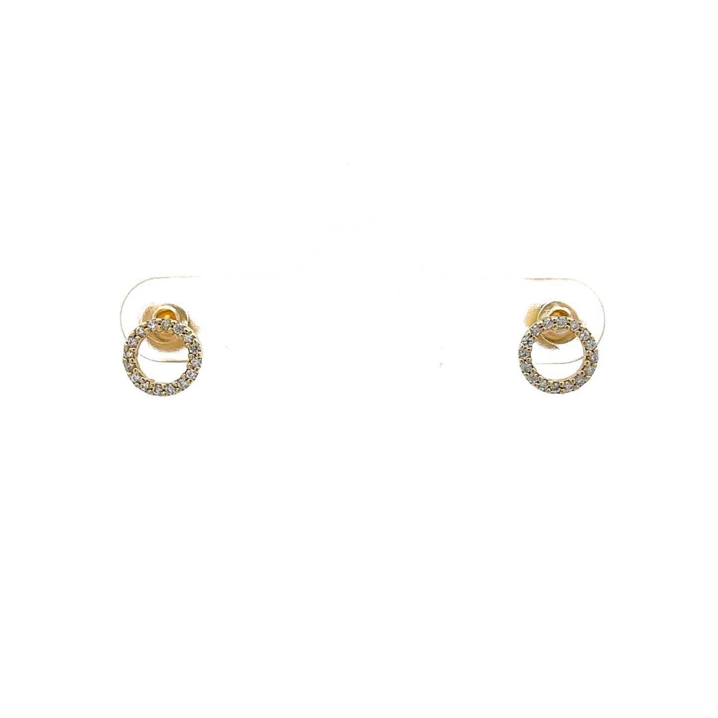 Big All Around The World Earrings in Gold