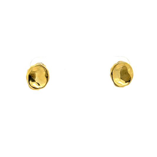 Nava Stud Earrings in Gold