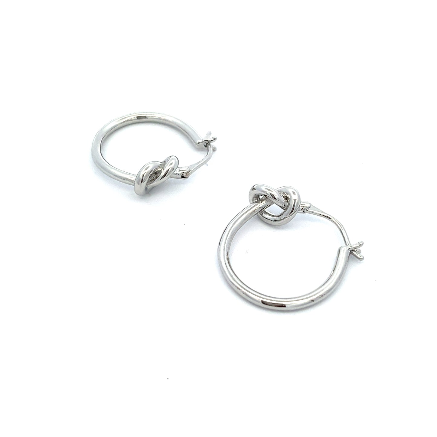 Knox Earrings in Silver