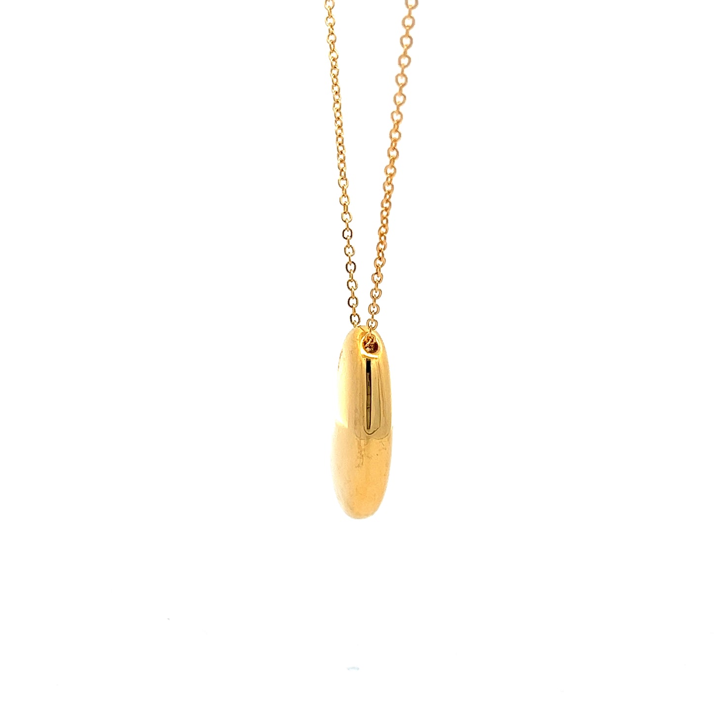 Bean Necklace in Gold