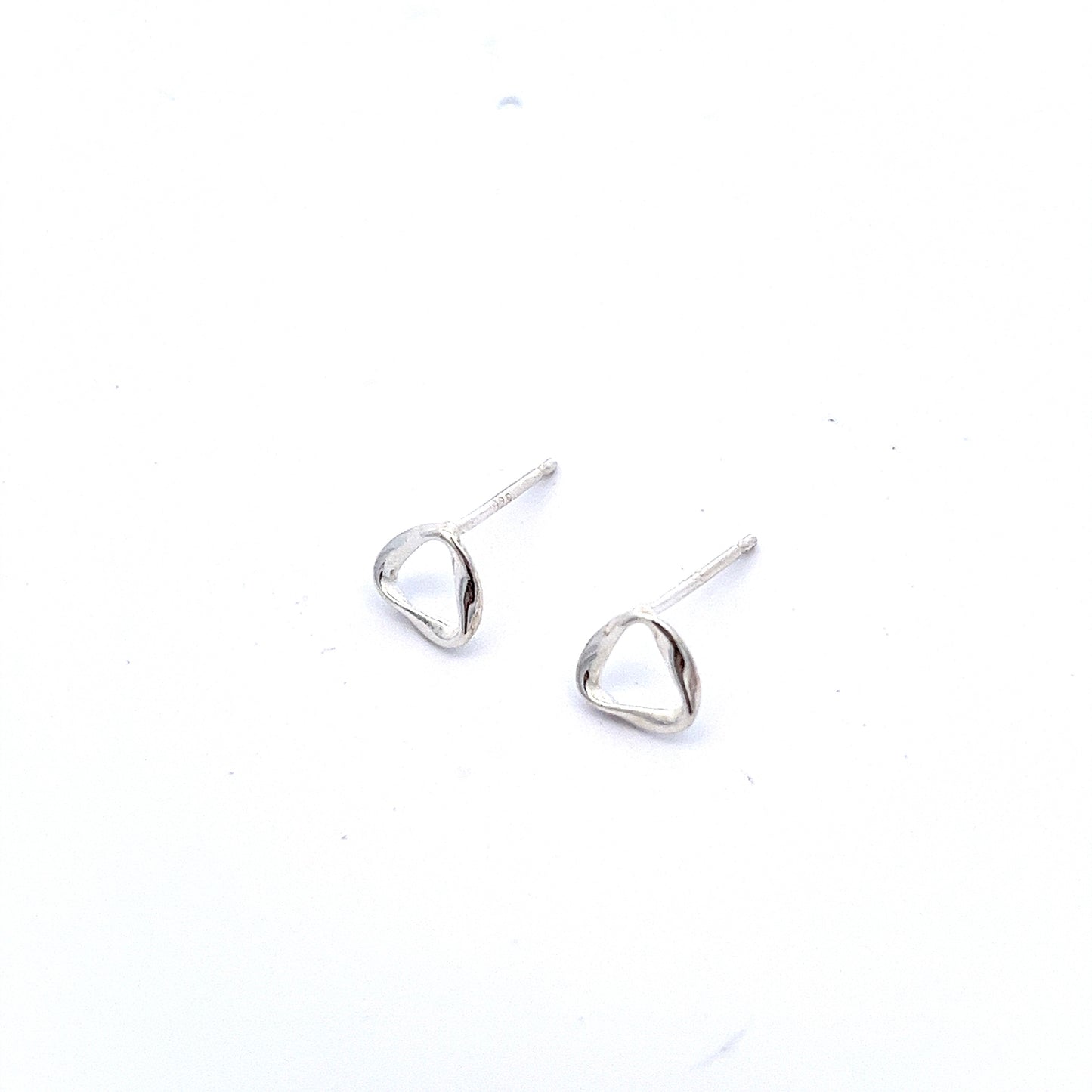 Tri Earrings in Silver