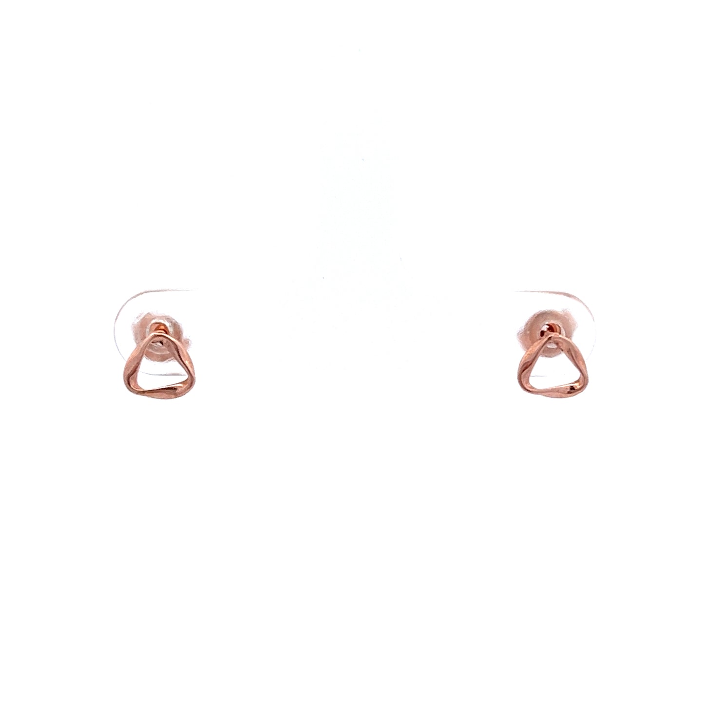 Tri Earrings in Rose Gold