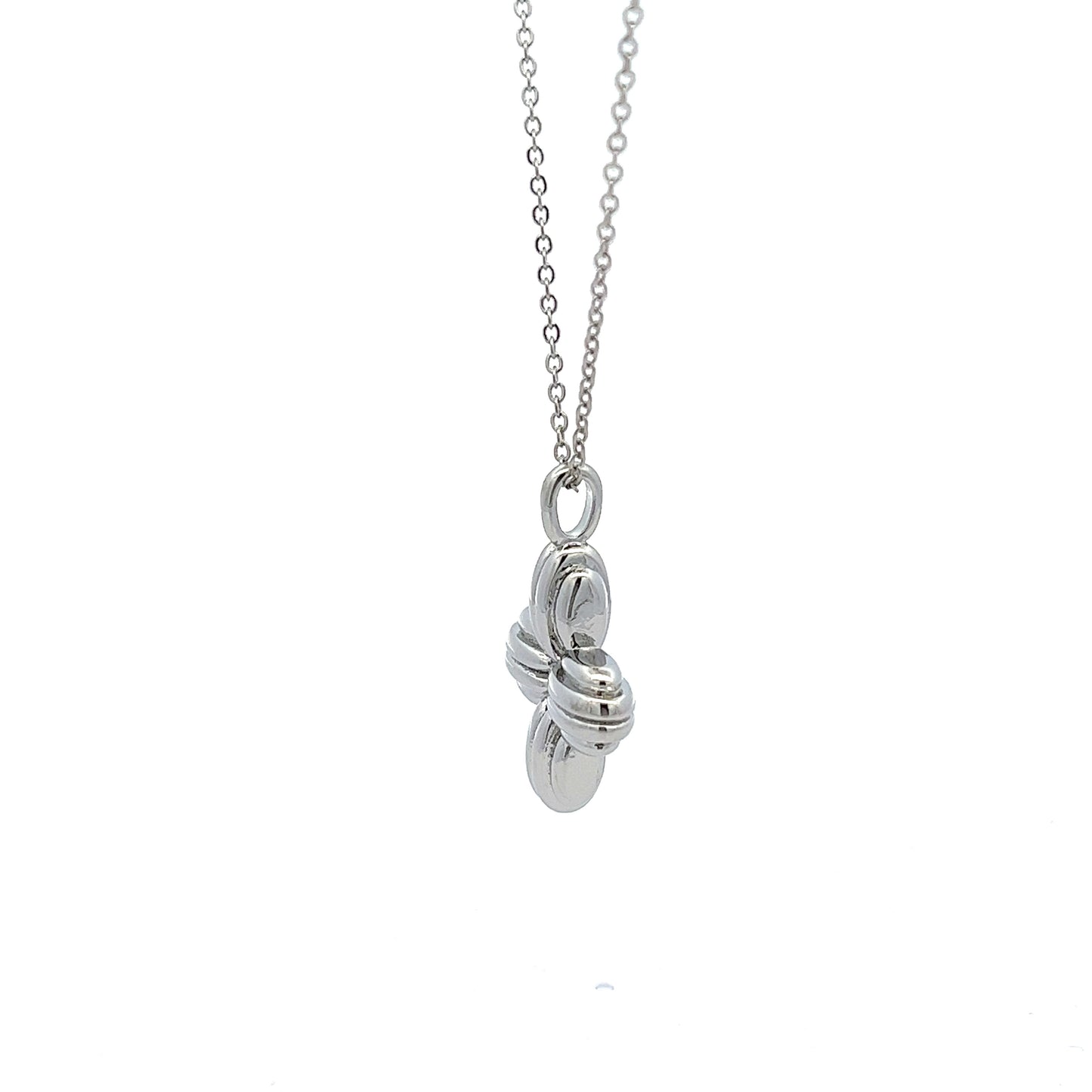 Petal Necklace in Silver