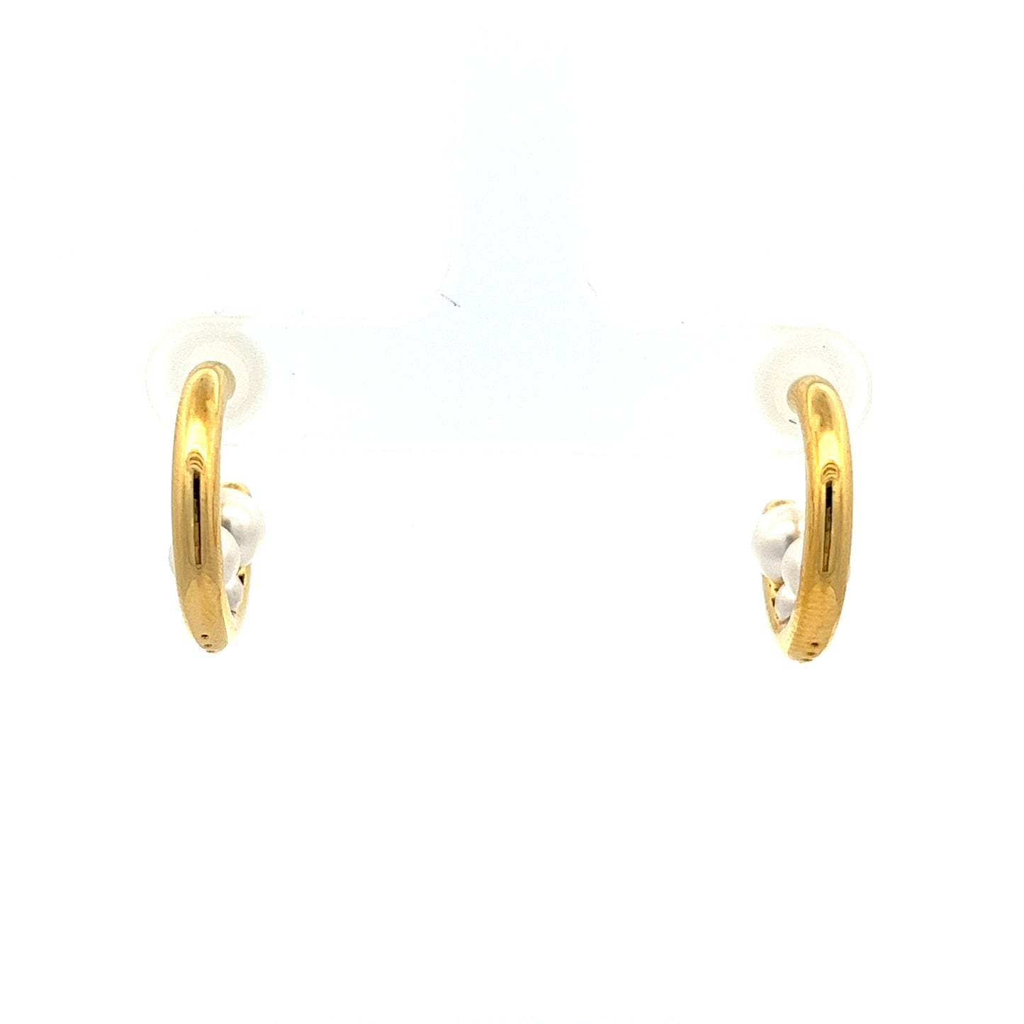 Pearl Trio Earrings in Gold