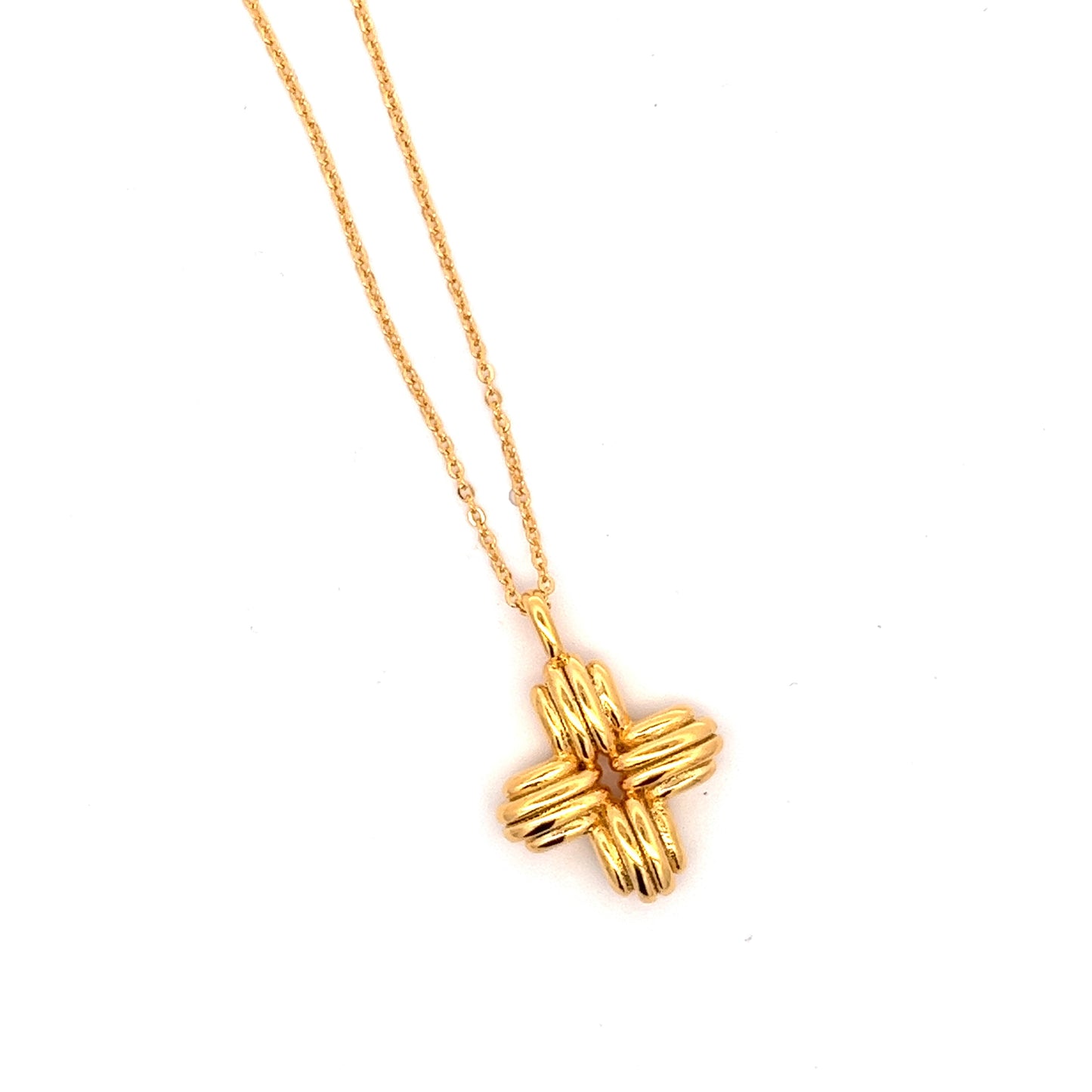 Petal Necklace in Gold