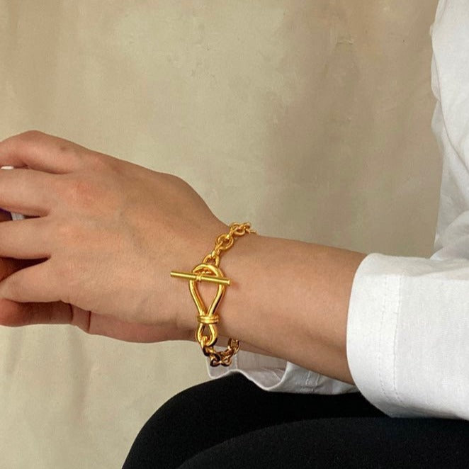 Kimberly Chaine Bracelet in Gold