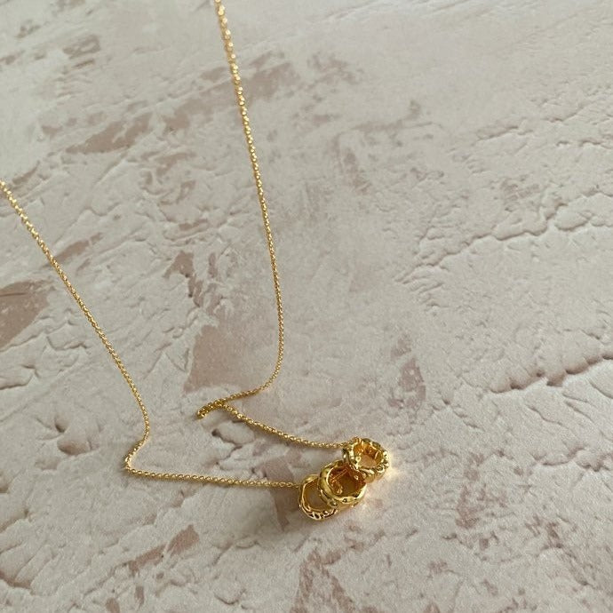 Tempo Necklace in Gold