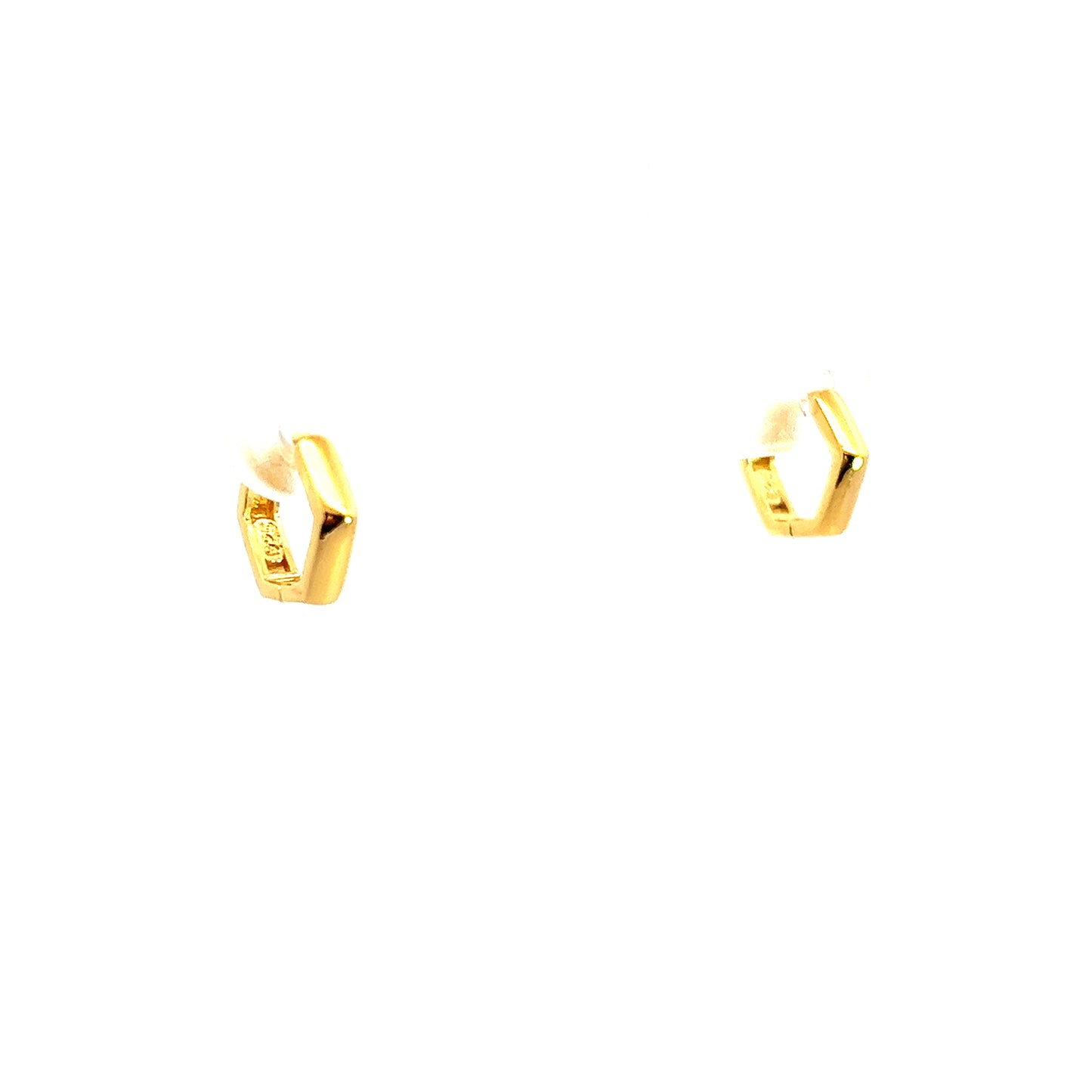 Mini Octo Earrings In Gold