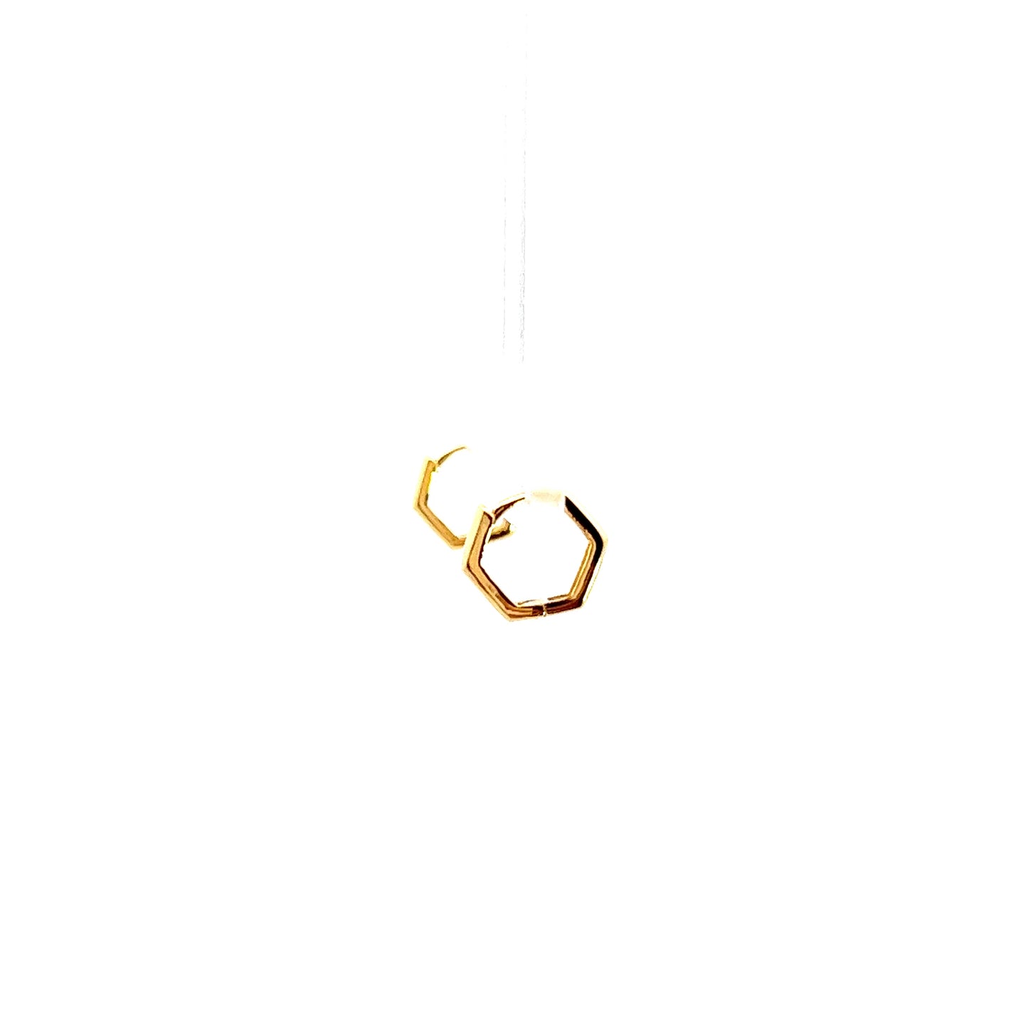 Mini Octo Earrings In Gold