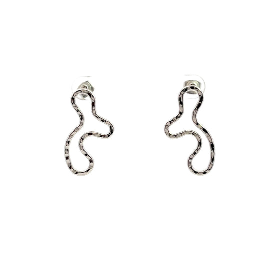 Funk Earrings In Sliver