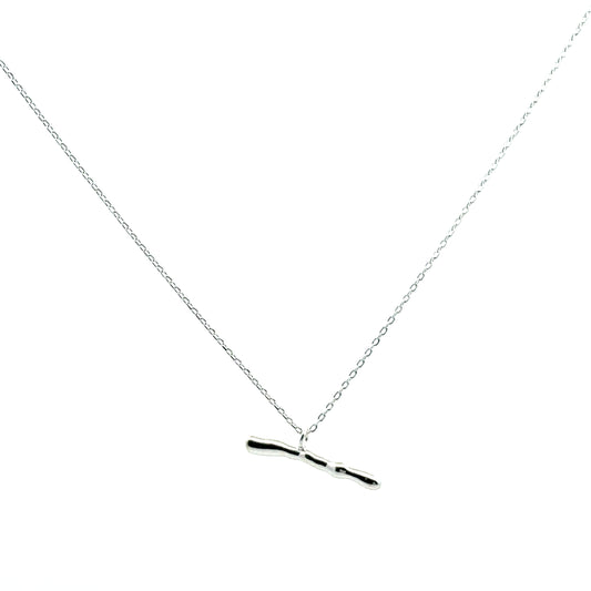 Carrie Necklace In Sliver