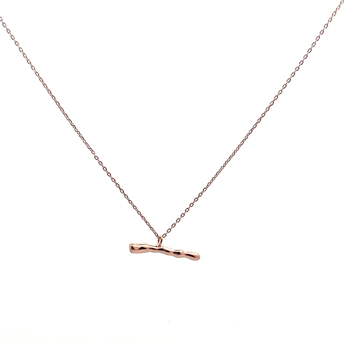 Carrie Necklace In Rose Gold