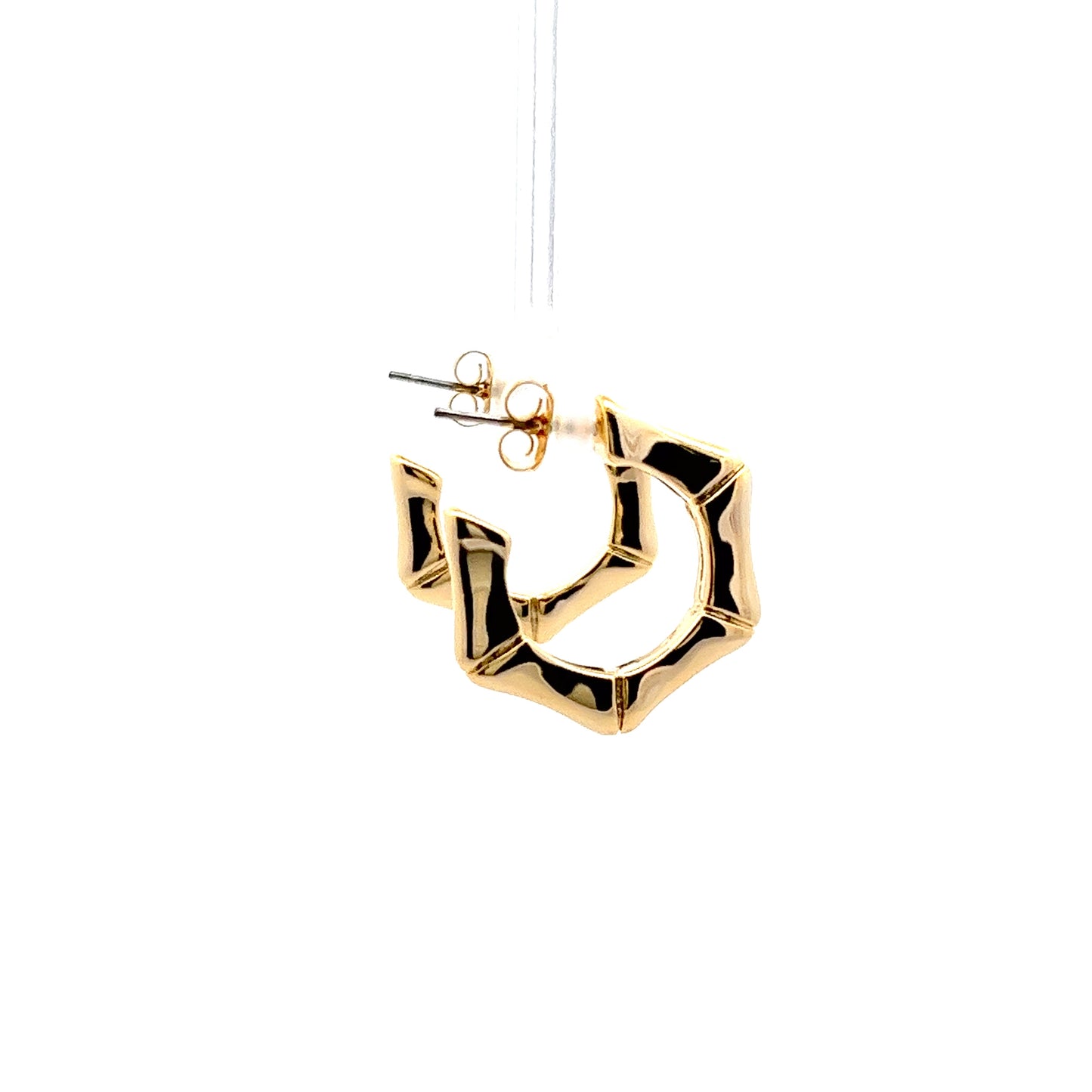 Carrie Tres Earrings in Gold