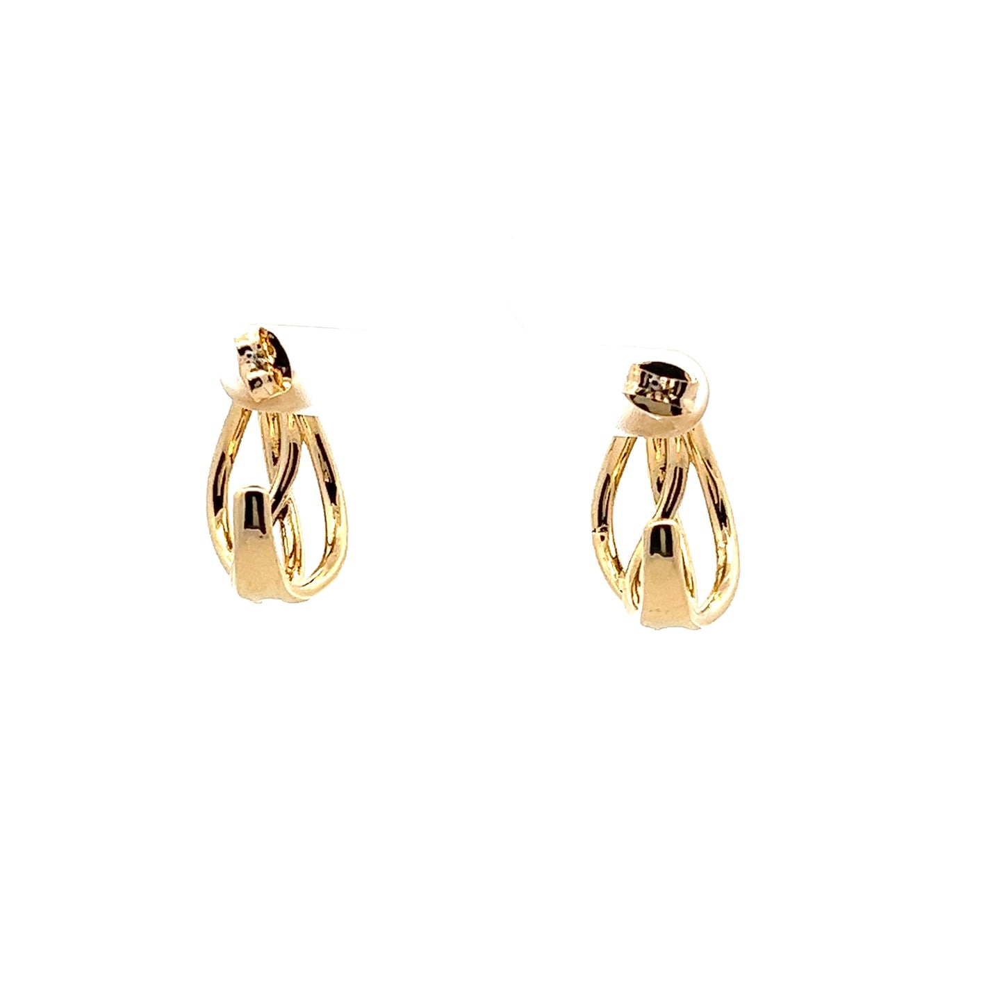 Trio Earrings In Gold