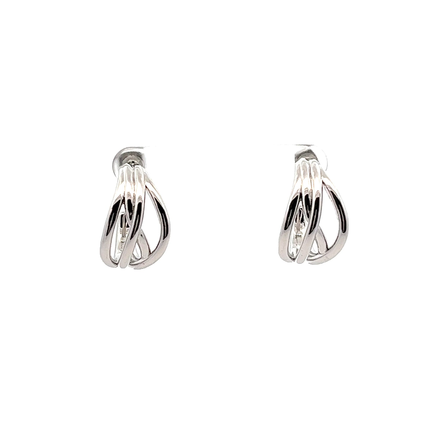 Trio Earrings In Sliver